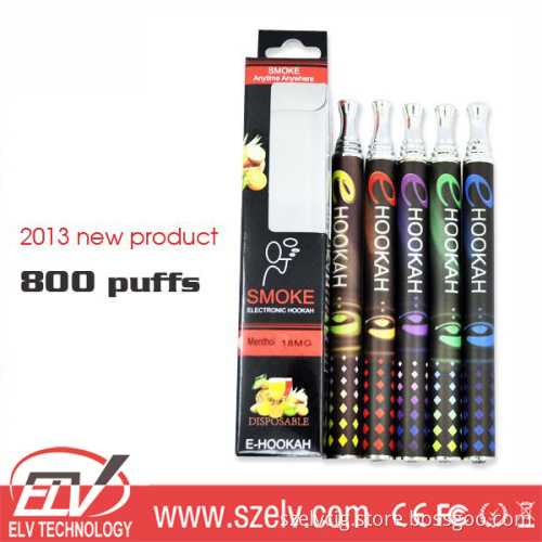 (E Hookan) Colorful Electronic Cigarette Disposable E Hookan, Shisha of China Supplier